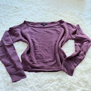 Guess Plum Knit Top